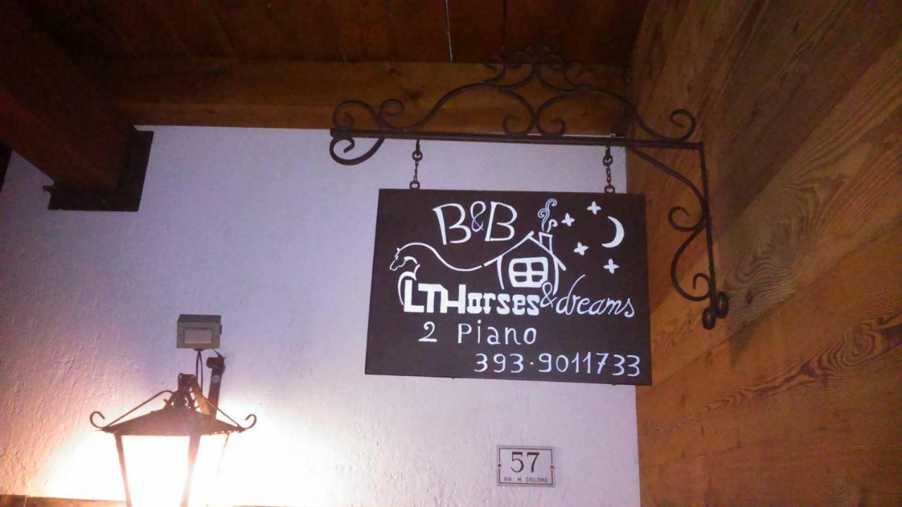 Bed and Breakfast Lthorses & Dreams La Thuile Esterno foto